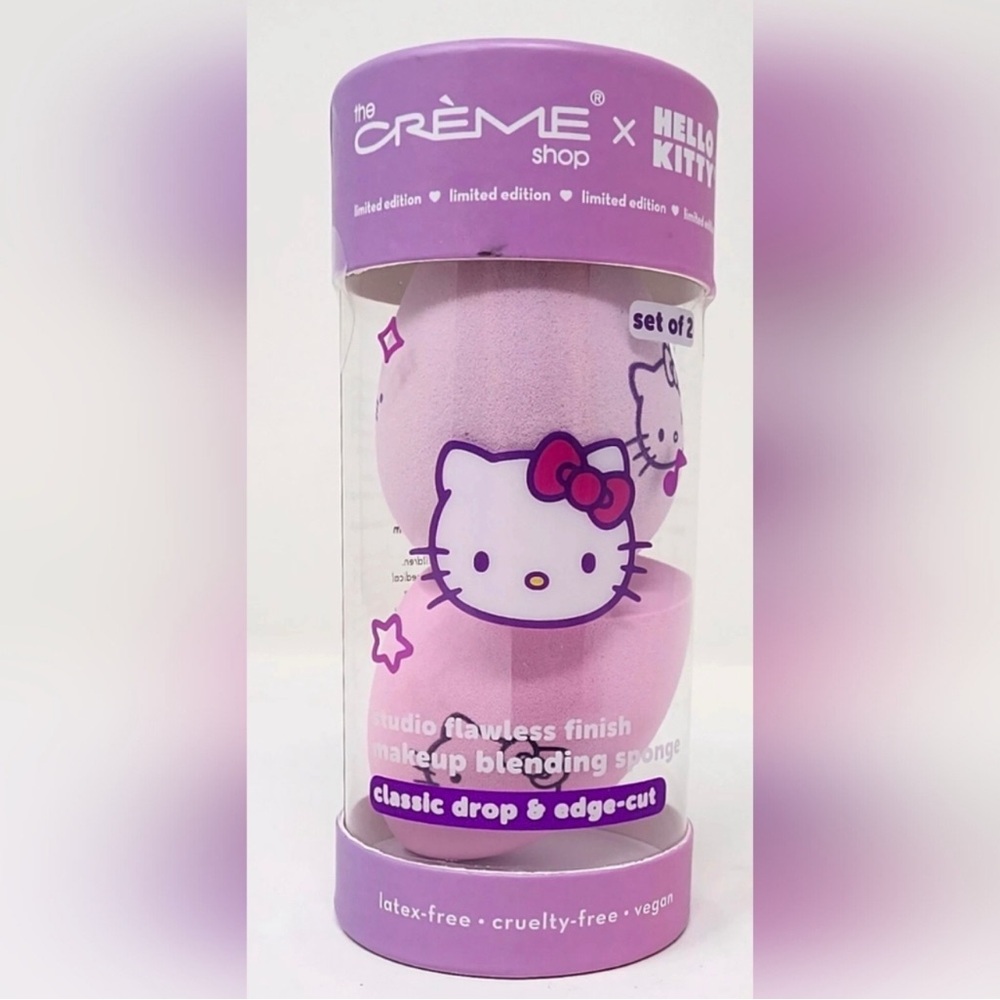 The Crème Shop x Hello Kitty Makeup Blending Sponge Set